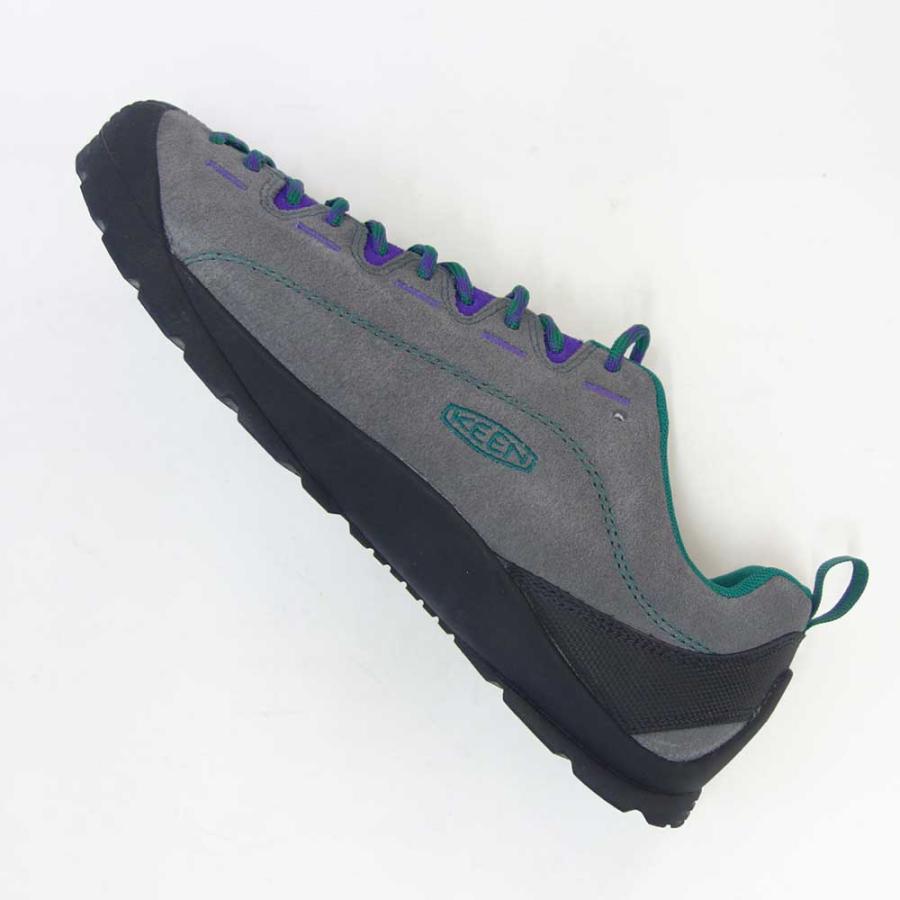 KEEN キーン JASPER ジャスパー  1028542（メンズ）カラー：Steel Grey/Aventurine アウトドアスニーカー ウォーキングシューズ  天然皮革　本革 スエード｜shoes-sinagawa｜06