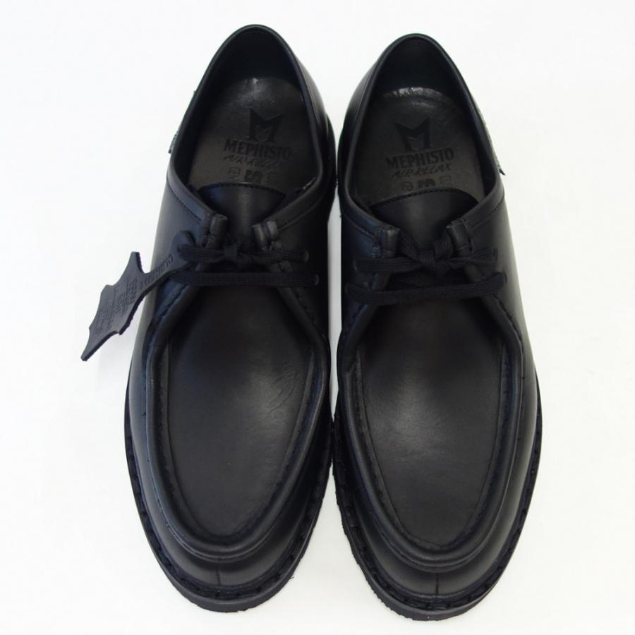 メフィスト MEPHISTO PEPPO（ペッポ）ブラック （フランス製）  天然皮革 アウトドア ウォーキングシューズ（メンズ）｜shoes-sinagawa｜08