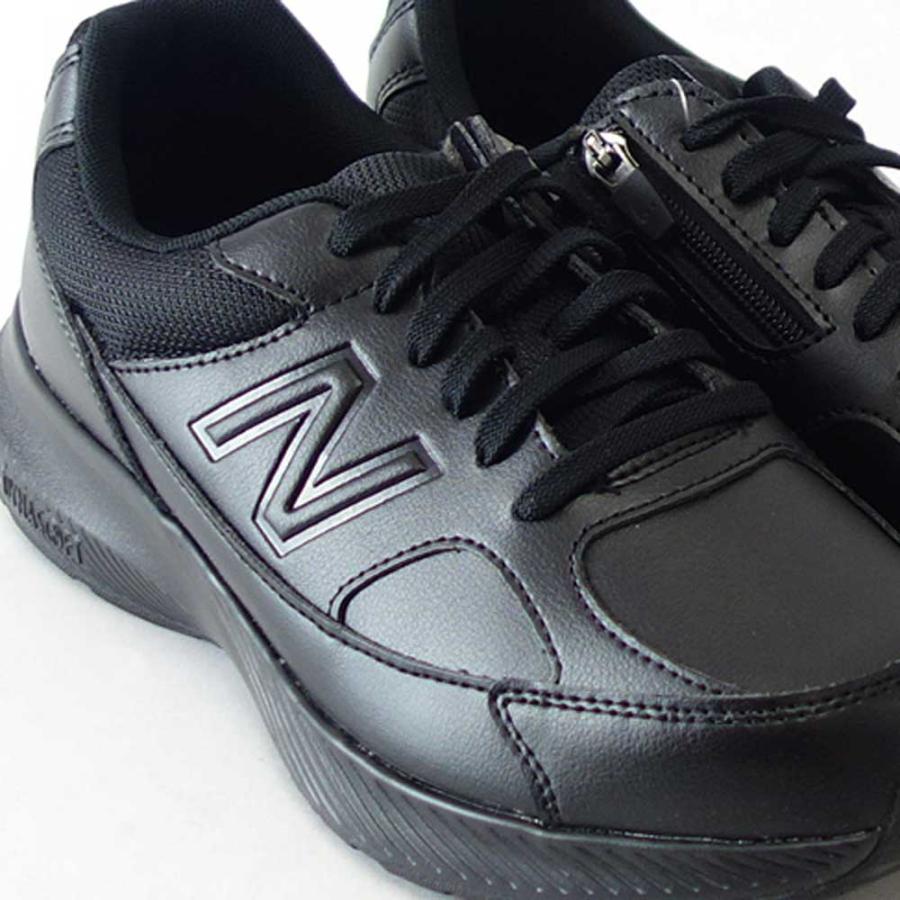new balance ニューバランス MW363BK8 ブラック （メンズ） 4E幅 ゆったりフィットのウォーキングシューズ サイド
