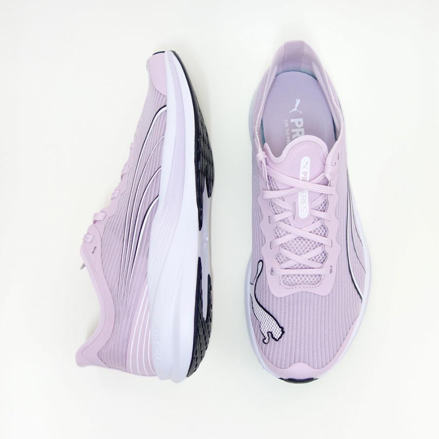 プーマ PUMA リディーム プロ レーサー ランニングシューズ 37944203 Grape Mist-PUMA Black -White （ユニセックス）メッシュ ランニングシューズ ウォーキング｜shoes-sinagawa｜04