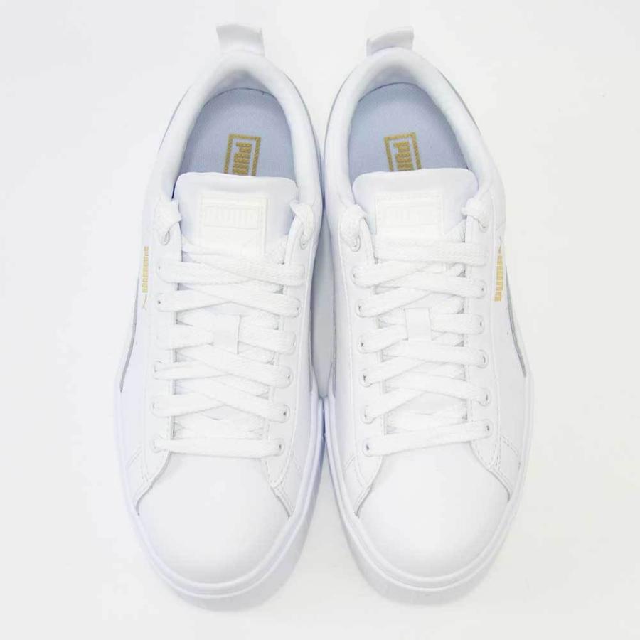 PUMA（プーマ） メイズ クラシック ウィメンズ 38420901 ホワイト （レディース）スムースレザー 厚底 ローカット シューズ ...