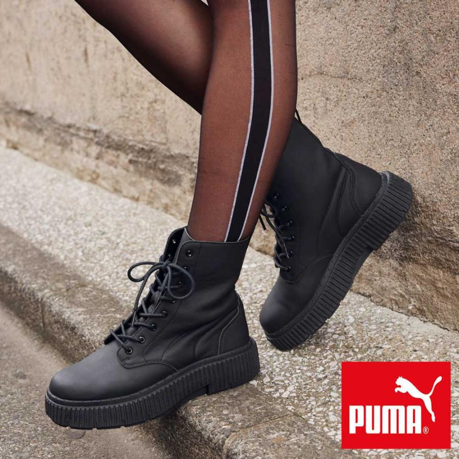 PUMA プーマ ウィメンズ ディナーラ ブーツ 39478601 ブラック PUMA プーマ ウィメンズ ディナーラ ブーツ 39478601 ブラック