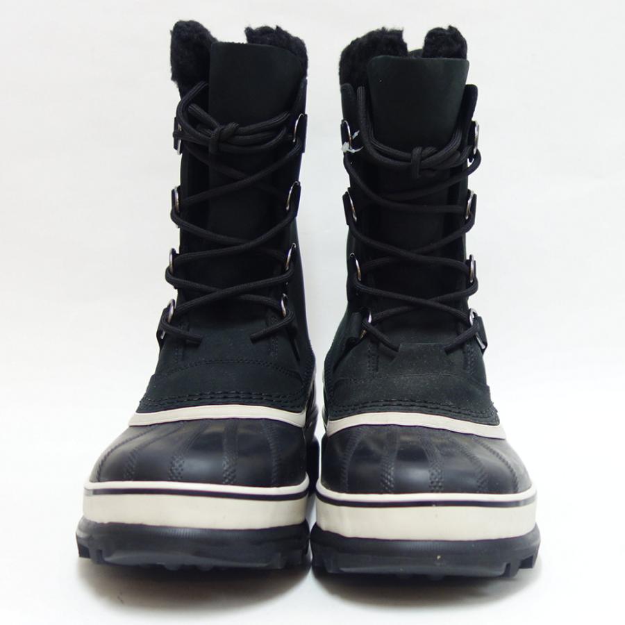 Sorel ソレル Nm1000 メンズ カリブー ブラック 防水 レザー ショートブーツ Sorel 靴のシナガワ 通販 Yahoo ショッピング