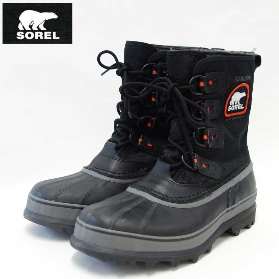 ソレル Sorel Nm2138 メンズ カリブーxt Black 保温性 防水性抜群の快適スノーブーツ Sorel 靴のシナガワ 通販 Yahoo ショッピング