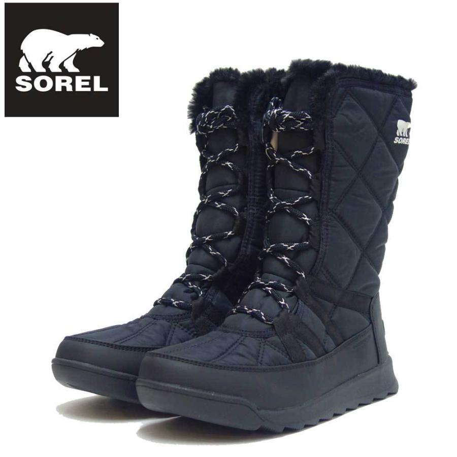 【SALE】 ソレル SOREL NL 3823（レディース） ウィットニー ツー トールレース：ブラック (010)   防水ブーツ ラバーソール 全天候型 ハーフブーツ「靴」 ソレル SOREL NL 3823（レディース） ウィットニー ツー トールレース