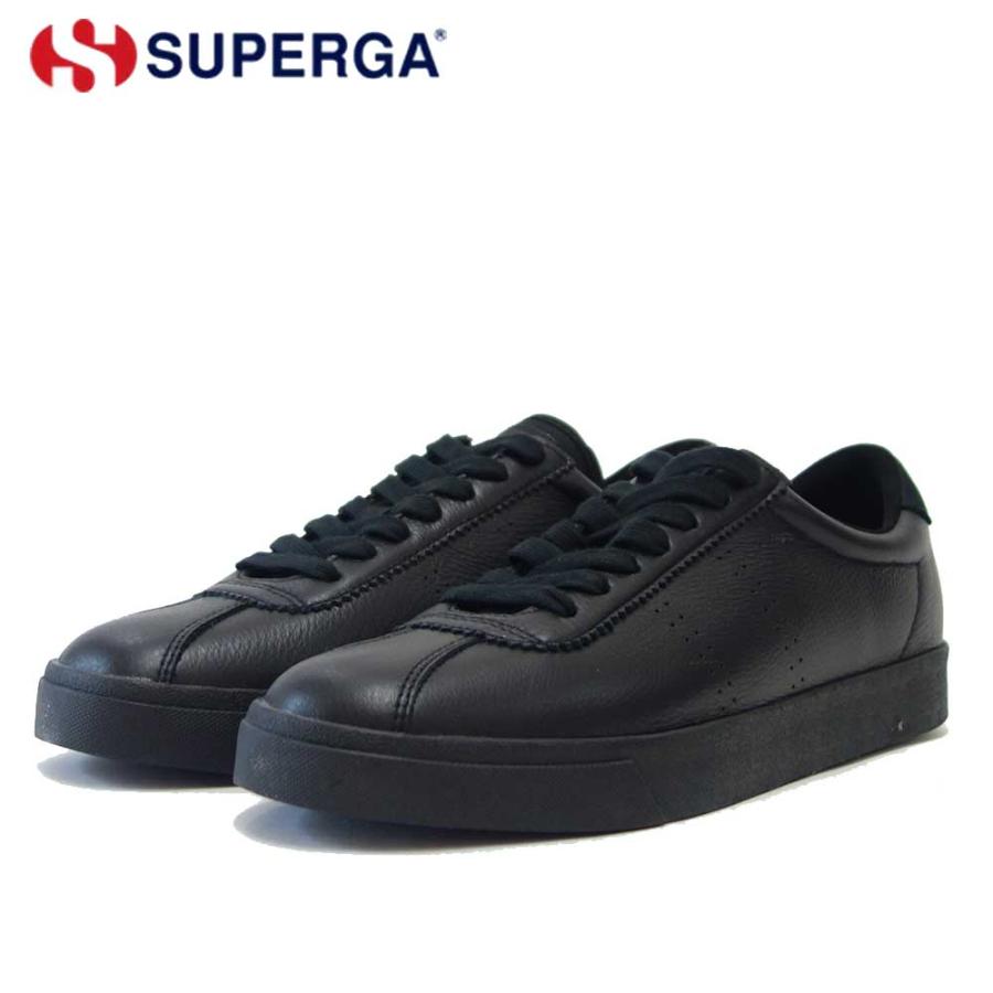 スペルガ Superga 2843 Club S Comfleau ユニセックス Total Black S00ckl0 F90 天然皮革スニーカー Superga S00ckl0f90 靴のシナガワ 通販 Yahoo ショッピング