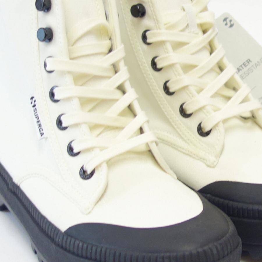 スペルガ SUPERGA 2348-ALPINA NYLON TREK（レディース）ホワイト (1a4113dwx1i)  撥水加工 ナイロン ハイカットスニーカー｜shoes-sinagawa｜12