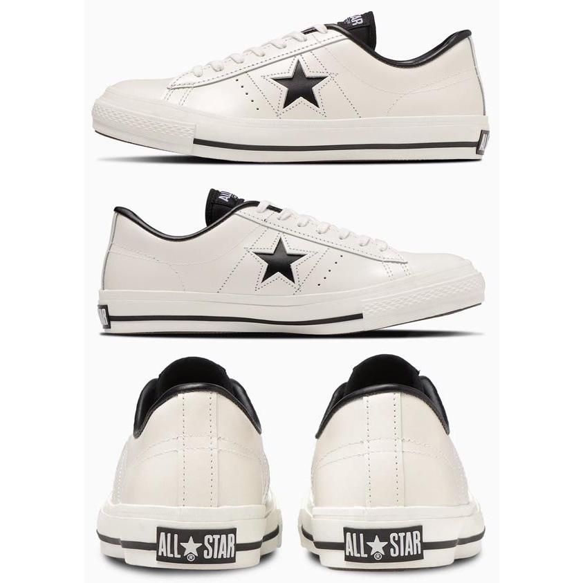 CONVERSE（コンバース） レザー ワンスター 日本製 メンズ 黒 赤 白 本 
