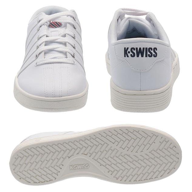 ケースイス スニーカー k-swiss メンズ コートプロ２Ｓ COURT PRO2 S ホワイト/ホワイト｜shoes-sneakerkawa｜03