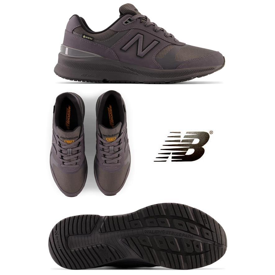 ニューバランス スニーカー 防水 ゴアテックス MW８８０G チャコールグレー　2Eワイズ newbalance mw880 GM5 メンズ ウォーキング 透湿 goretex｜shoes-sneakerkawa｜02