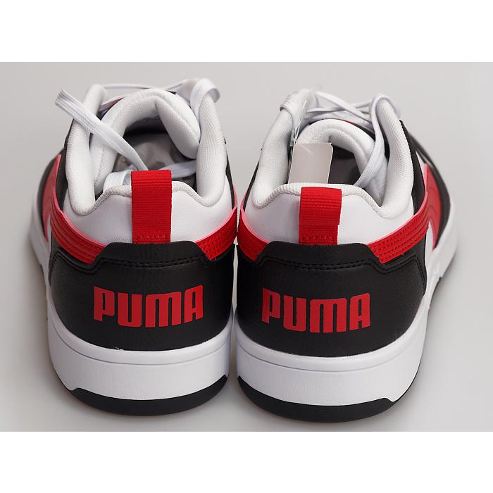 スニーカー プーマ puma 白 ホワイト 黒 ブラック メンズ｜shoes-tomimoto｜03