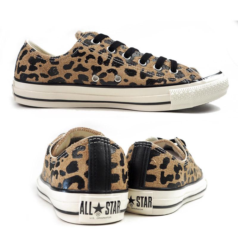 ALL STAR コンバース CONVERSE スニーカー SUEDE US LEOPARD OX