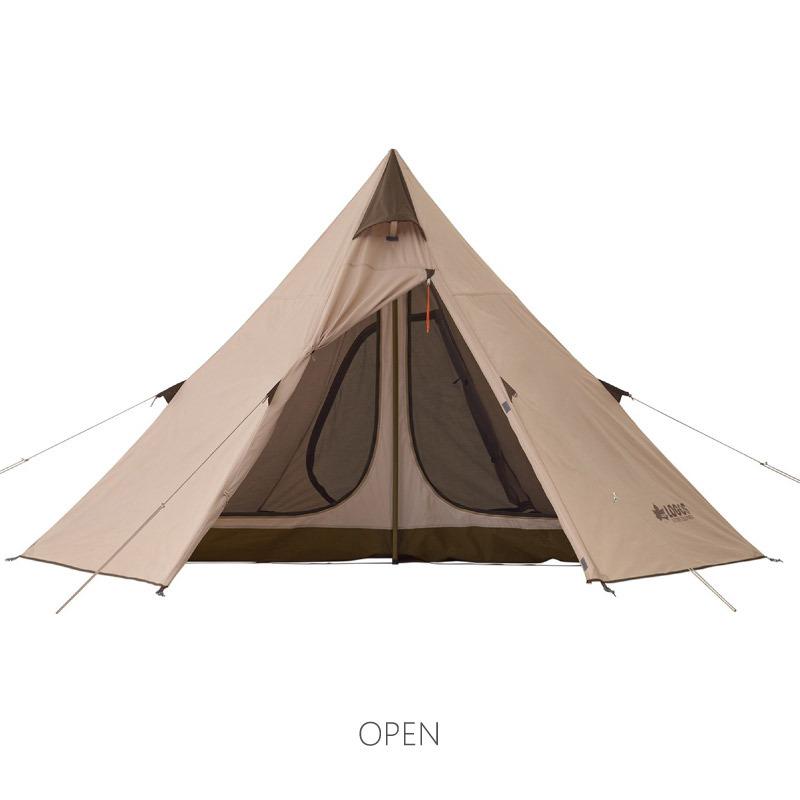 ロゴス LOGOS ワンポールテント Tradcanvas Tepee 2ルーム 300 No