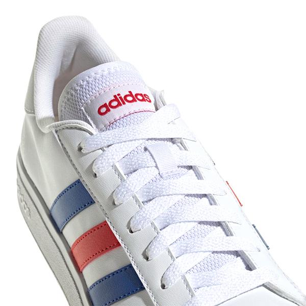 adidas アディダス スニーカー メンズ 靴 白 ホワイト 青 ブルー