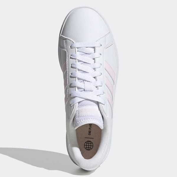 adidas（アディダス） スニーカー レディース 靴 白 ホワイト ピンク