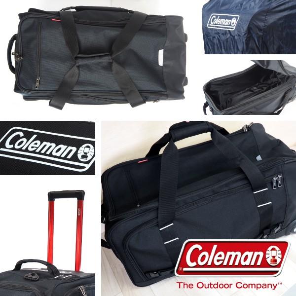 【Coleman】コールマン ボストンキャリー ブラック Amazon | [コールマン] 3Way ボストン キャリー 大容量 70L