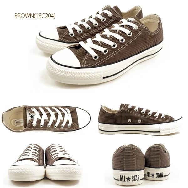 ALL STAR コンバース CONVERSE スニーカー WASHEDCORDUROY OX