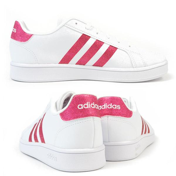アディダス adidas スニーカー GRANDCOURT K EG5136 レディース