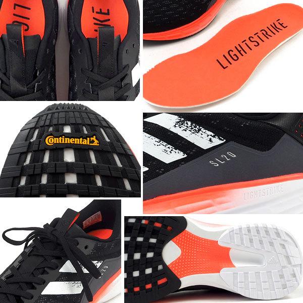 アディダス adidas ランニングシューズ SL20 WIDE EH3142 メンズ