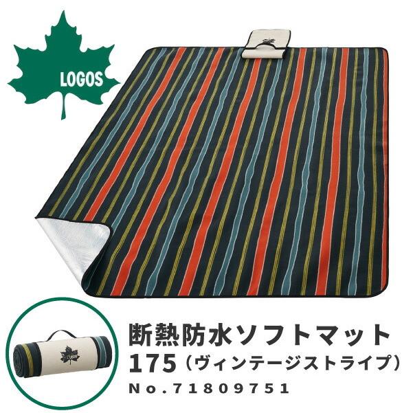 Logos ロゴス レジャーシート キャンプマット 断熱防水ソフトマット 175 ヴィンテージストライプ アウトドア用品 Lgs シューズベースyahoo 店 通販 Yahoo ショッピング