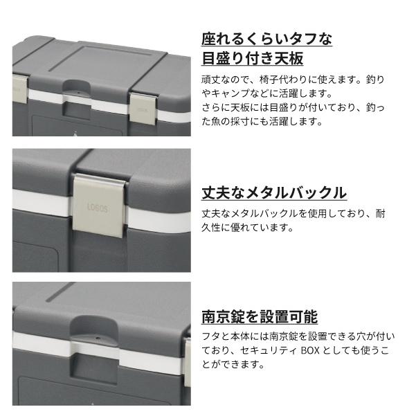 LOGOS（ロゴス） ハードクーラーボックス サーモテクト 氷点下クーラー