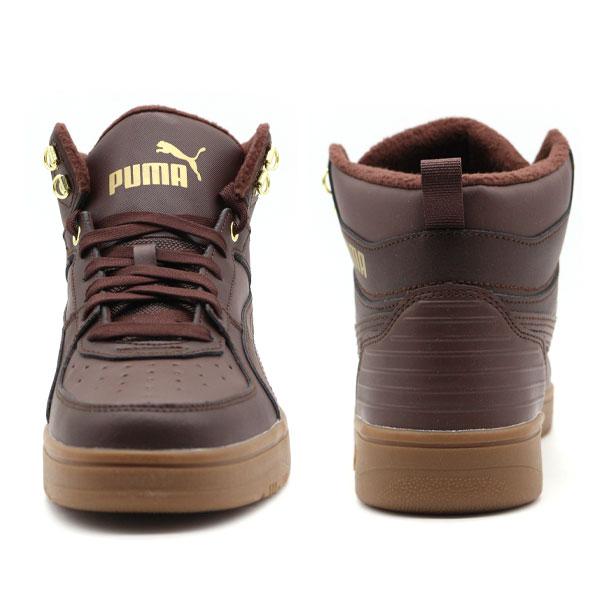 PUMA（プーマ） スニーカー メンズ 靴 ハイカット 黒 ブラック 白 
