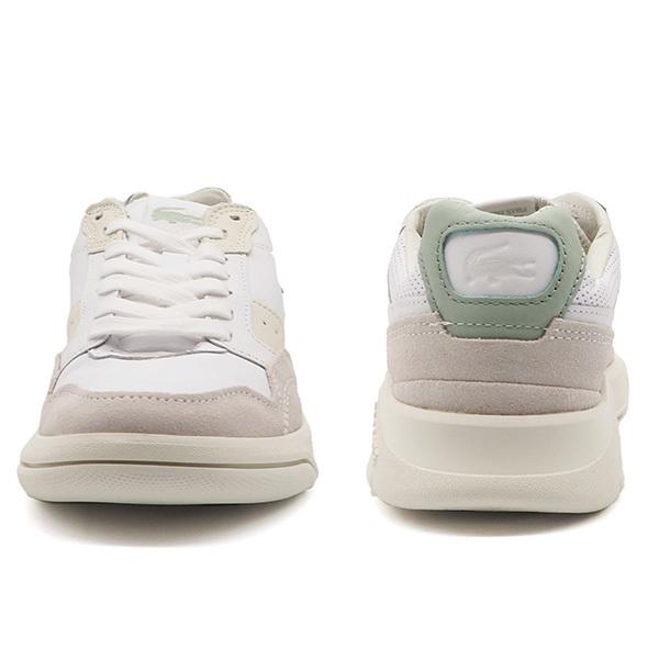 LACOSTE（ラコステ） スニーカー レディース 靴 白 ホワイト シンプル
