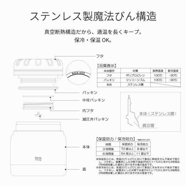 サーモマグ Thermo Mug 真空断熱スープボトル Mini Tank ミニタンク Tnk18 30 アウトドア用品 ステンレス製 スープポッド スープジャー お弁当箱 保温 Smtnk10 シューズベースyahoo 店 通販 Yahoo ショッピング