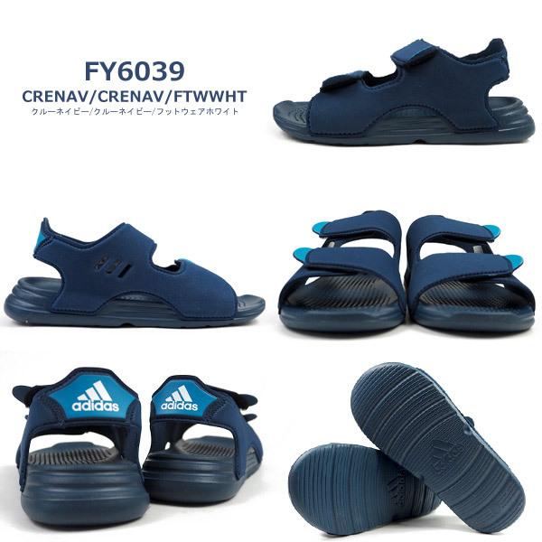 アディダス Adidas サンダル Swim Sandal C Fy6039 Fy36 Fy37 キッズ スポーツサンダル ベビー ファーストシューズ 夏 プール 海 速乾性 ベルクロ Swimc シューズベースyahoo 店 通販 Yahoo ショッピング