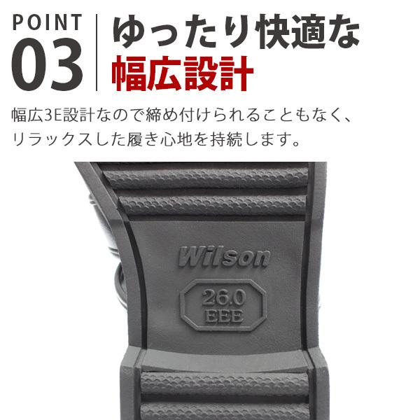 サンダル メンズ 靴 グルカサンダル 黒 ブラック 茶 ブラウン カメ シューズ スリッポン ウィルソン Wilson 3600 幅広 ワイズ 3E 通気性 軽量 ドライビング｜shoesbase2nd｜04