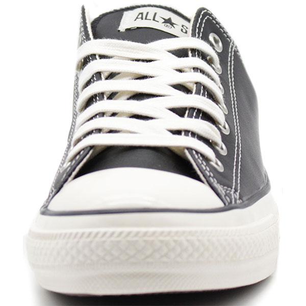 コンバース オールスター スニーカー レザー メンズ 靴 黒 ブラック オリジネーター CONVERSE LEATHER ALL STAR US OX｜shoesbase｜05