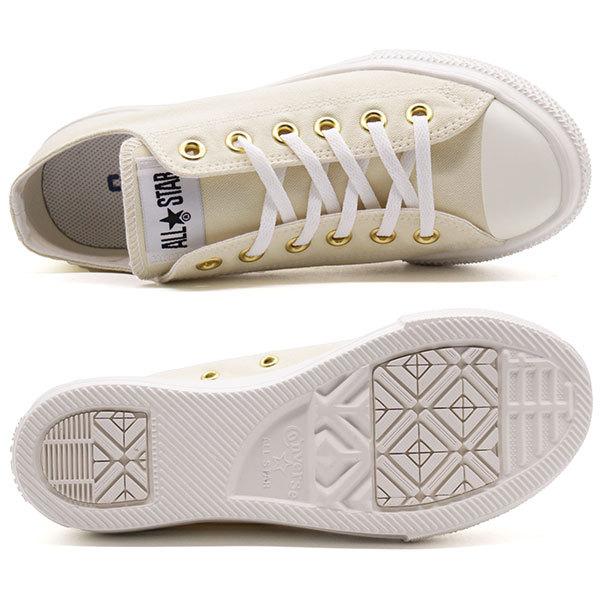 コンバース スニーカー レディース 靴 クリーム 軽量 疲れにくい 厚底 スタイルアップ 定番 オシャレ CONVERSE ALL STAR LIGHT PLTS GE OX オールスター ライト｜shoesbase｜10