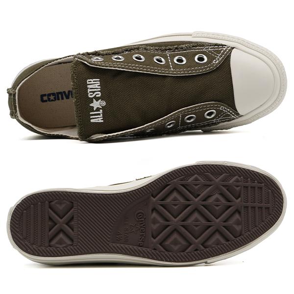 コンバース スニーカー レディース 靴 CONVERSE CHUCK TAYLOR ALL STAR ROUGHCANVAS SLIP OX チャックテイラー オールスター ラフキャンバス スリップ オックス｜shoesbase｜05