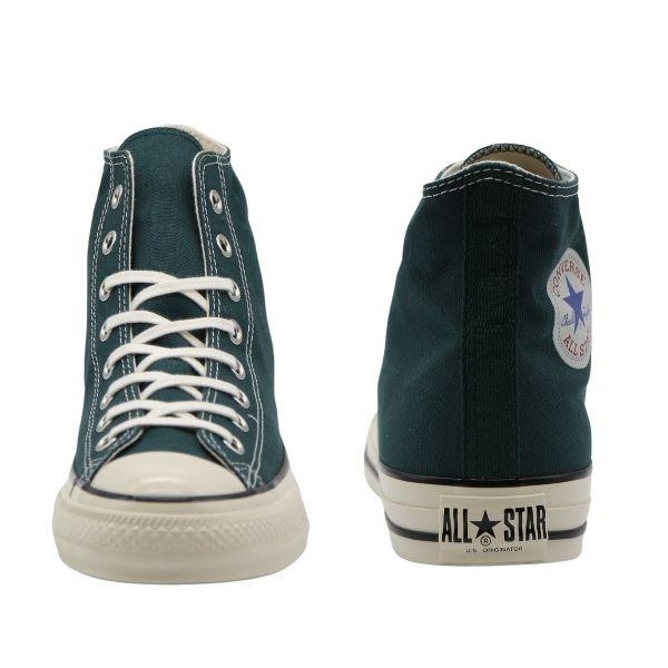 コンバース メンズ 靴 ローカット 緑 グリーン おしゃれ かっこいい シンプル 定番 人気 ブランド CONVERSE ALL STAR US HI オールスター ユーエス ハイ｜shoesbase｜10