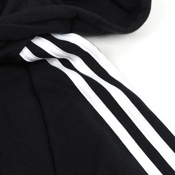 adidas アディダス スウェット Essentials Loose-Cut 3-Stripes Cropped Hoodie GL1460 レディース アディダス エッセンシャルズ ルーズカット 3ストライプス｜shoesbase｜02