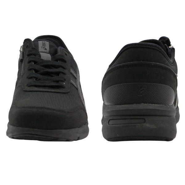 AKASHI ブラック スニーカー ジッパー付き AKASHI ブラック スニーカー ジッパー付き