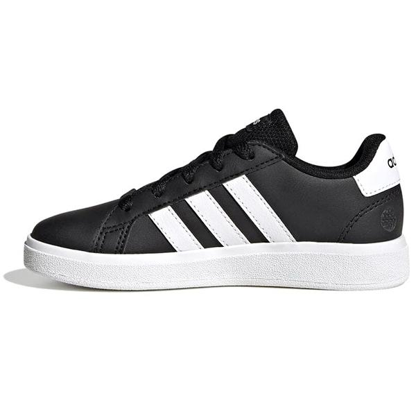 adidas アディダス スニーカー キッズ 靴 黒 ブラック 通学 adidas アディダス スニーカー キッズ 靴 黒 ブラック 通学