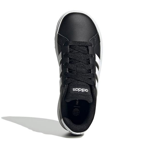 adidas アディダス スニーカー キッズ 靴 黒 ブラック 通学 adidas アディダス スニーカー キッズ 靴 黒 ブラック 通学