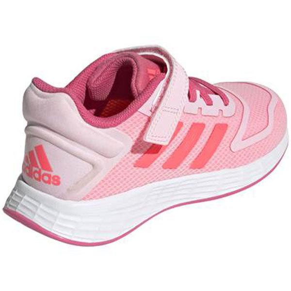 アディダス スニーカー キッズ 子供 レディース 靴 ピンク 軽量 軽い 通気性 マジックテープ シンプル デュラモ adidas 21 DURAMO 10 EL K GZ1056｜shoesbase｜03