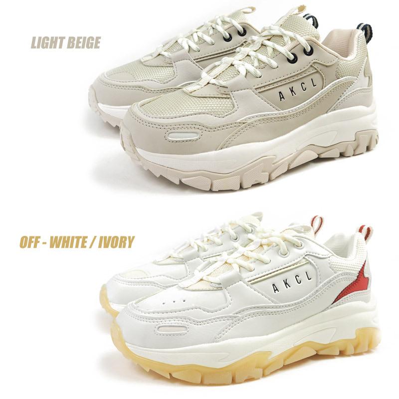 アキクラシック AKIIICLASSIC スニーカー URBANTRACKER CREAM