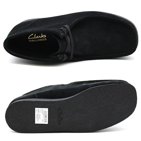 Clarks Wallabee スエード ブラック UK7.5 Clarks UK7.5 クラークスワラビーロー CLARKS WALLABEE-Lo 黒