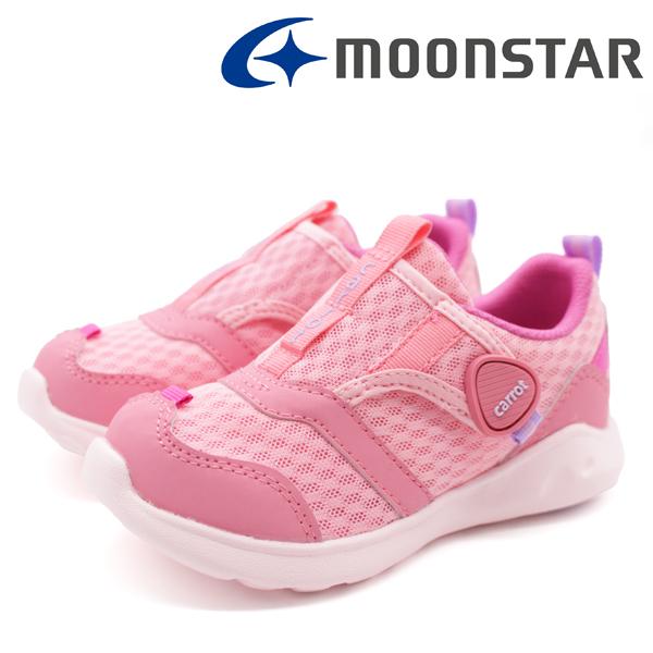 ムーンスター キッズ スニーカー 子供 靴 ネイビー ピンク グレー 軽量 軽い ベルクロ 丸洗い 通園 MoonStar CR C2298｜shoesbase｜02