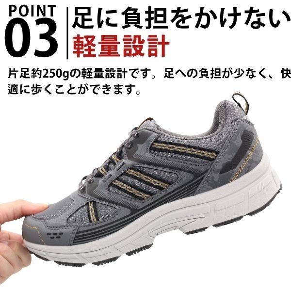 DUNLOP（ダンロップ） スニーカー メンズ 靴 黒 ブラック グレー 幅広