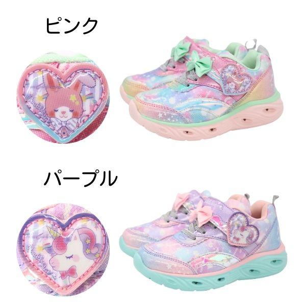 スニーカー キッズ ジュニア 子供 靴 光る フラッシュ ライト シューズ