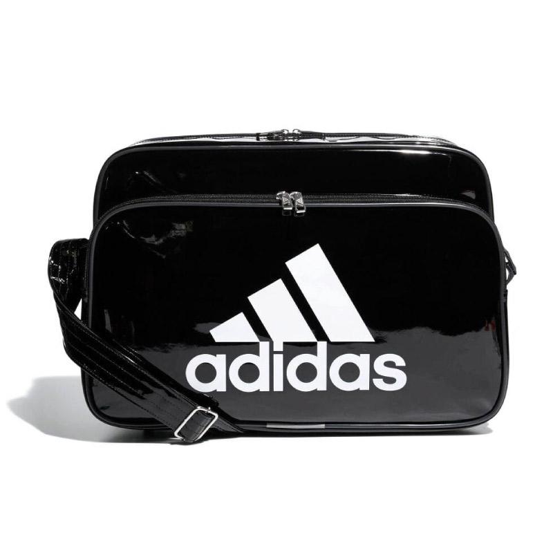 アディダス adidas エナメルショルダーバッグ エナメルバッグ L アディダス adidas エナメルショルダーバッグ エナメルバッグ L