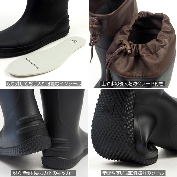 長靴 メンズ レディース フーソレイユ FU-SOLEIL FU 5003｜shoesbase｜03