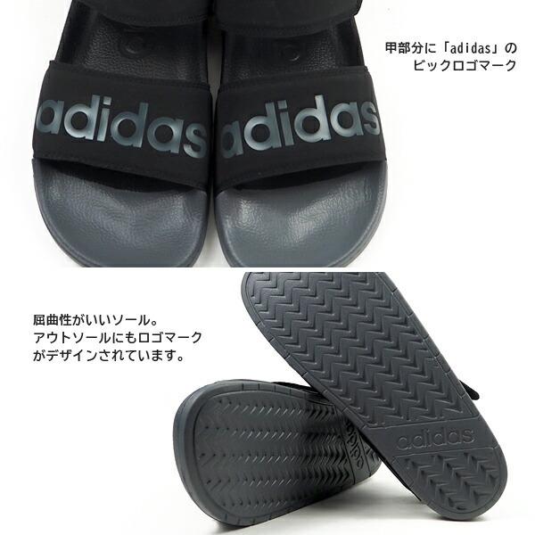 アディダス adidas スポーツサンダル ADILETTE SANDAL U アディレッタサンダル U FY8649 メンズ レディース｜shoesbase｜04