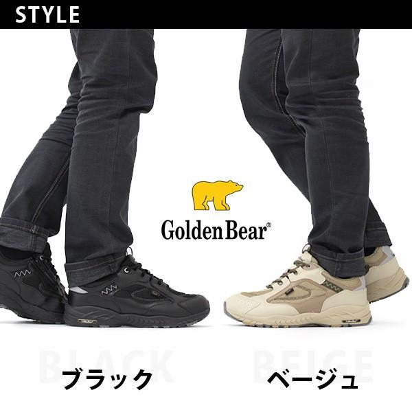 スニーカー メンズ ゴールデンベア ローカット 靴 幅広 ワイズ 4E 相当 ゆったり ファスナー 反射材 Golden Bear GB-007｜shoesbase｜09