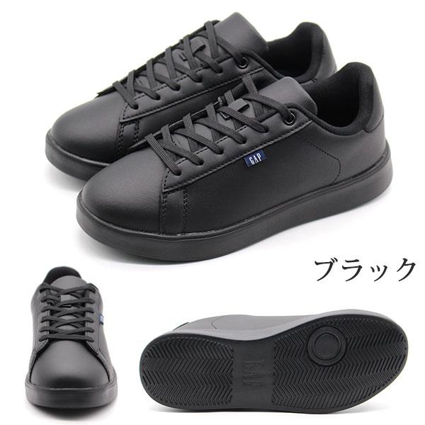 ☆11月5日まで☆ カジュアルスニーカー ブラック/ホワイト GAP（ギャップ） スニーカー メンズ 靴 シューズ 白 ホワイト 黒