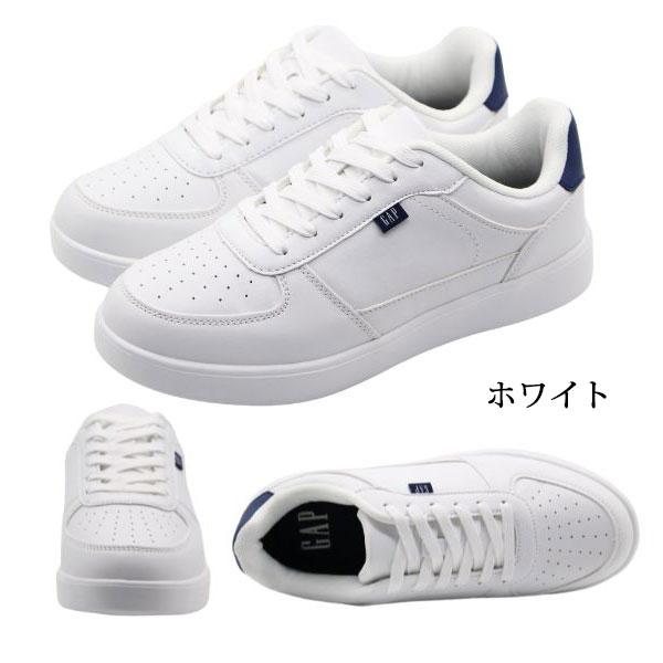 GAP スニーカー レディース 靴 シューズ 白 ホワイト 黒